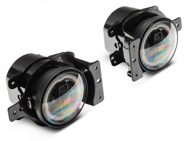 Raxiom Jeep Gladiator Axial Series 9-Inch Angel Eye LED Headlights and LED Fog Lights; Black Housing; Clear Lens J177416 (20-25 Jeep Gladiator JT) - Free Shipping Raxiom Jeep Gladiator Axial Series 9-Inch Angel Eye LED Headlights and LED Fog Lights; Black Housing; Clear Lens J177416 (20-25 Jeep Gladiator JT) - Free Shipping