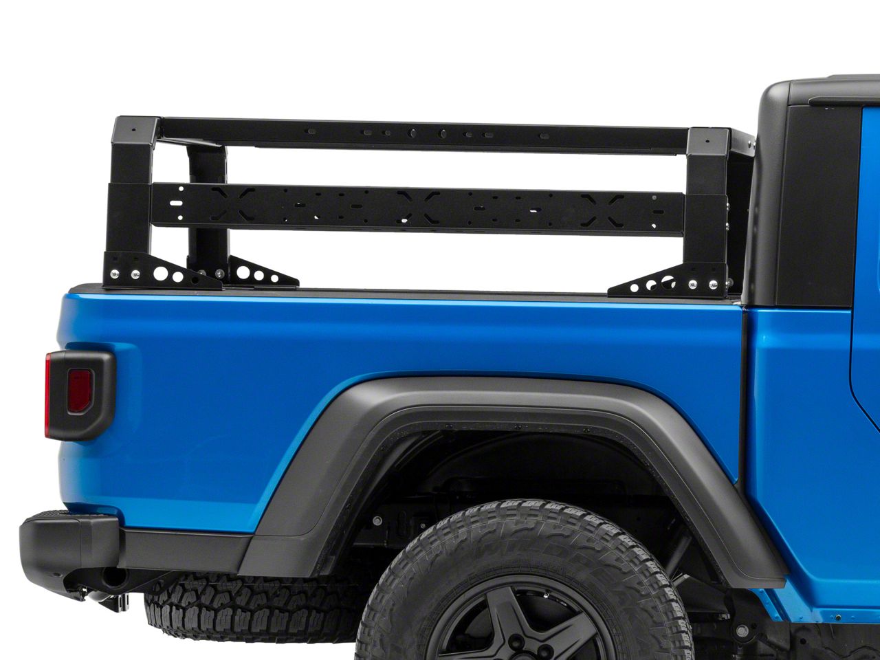 LoD Offroad Jeep Gladiator Black Ops Bed Rack; Black Texture