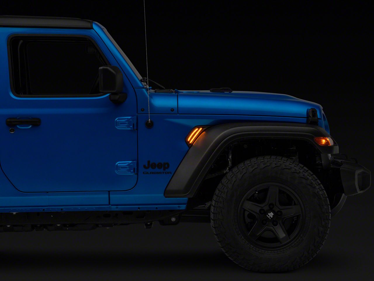 Jeep Gladiator Fender Air Vent LED Lights (20-26 Jeep Gladiator JT