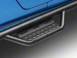 N-Fab Cab Length RS Nerf Side Step Bars; Textured Black (20-26 Jeep Gladiator JT)