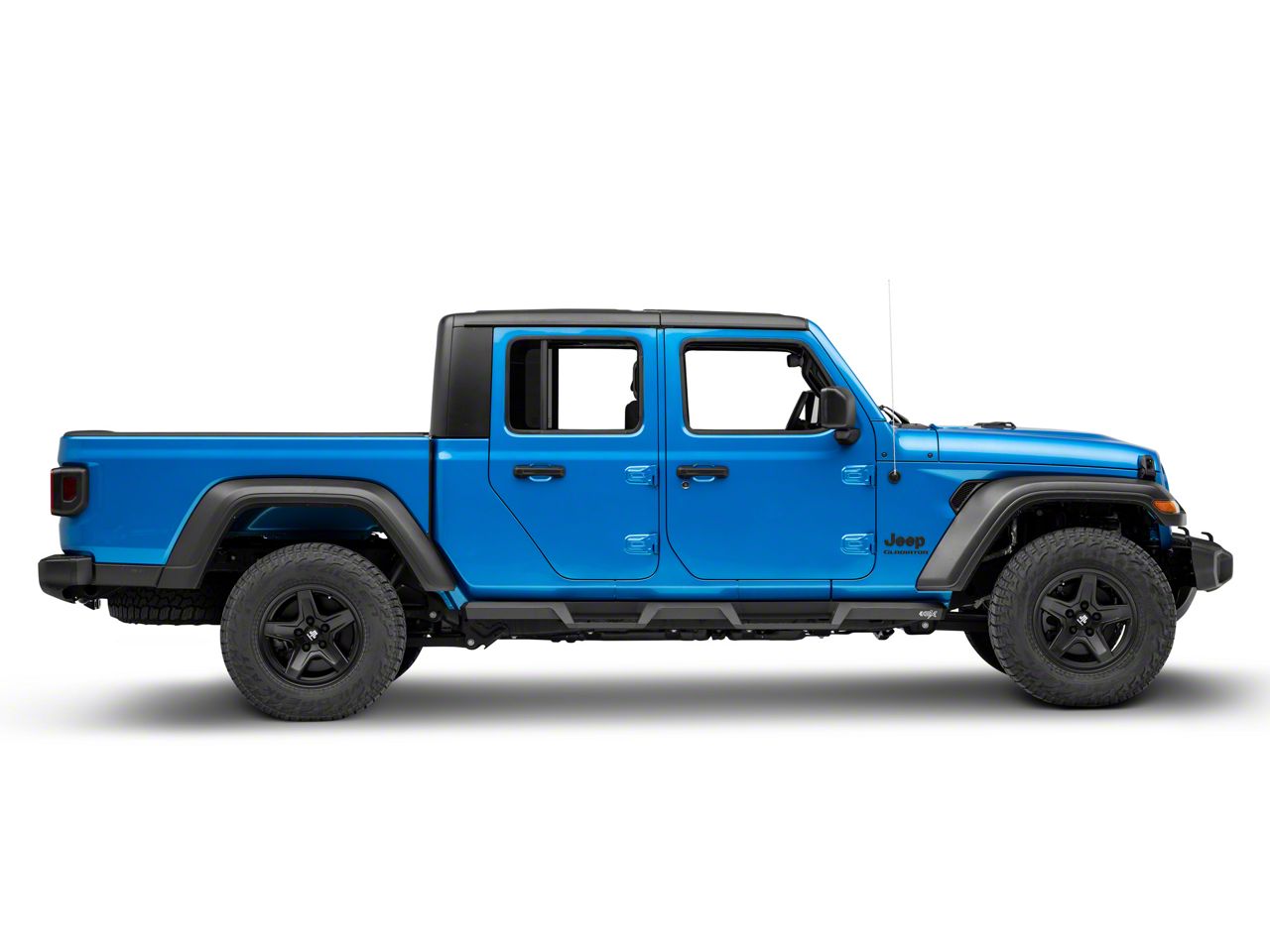 Westin Jeep Gladiator HDX Drop Nerf Side Step Bars; Textured Black