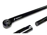 Steer Smarts YETI XD Adjustable Rear Track Bar; Black (20-26 Jeep Gladiator JT)