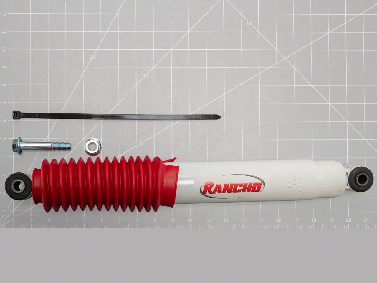 Rancho Jeep Gladiator RS5000 Steering Stabilizer for Stock Height