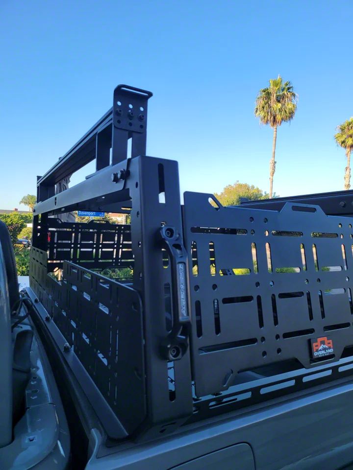 Overland Ruff Rax Jeep Gladiator Bed Rack with Lighting
