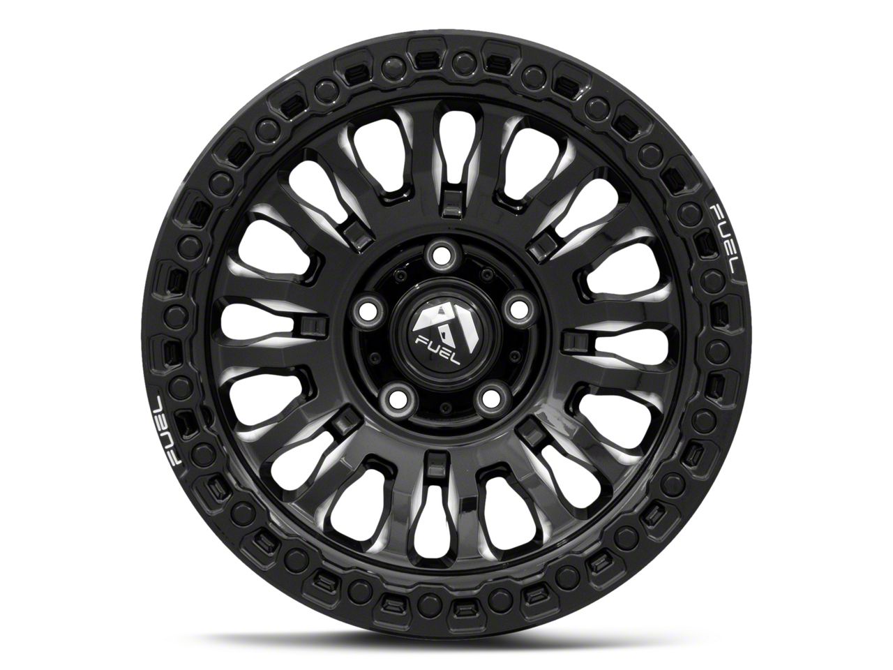 Fuel Wheels Jeep Gladiator Rincon Gloss Black Milled Wheel