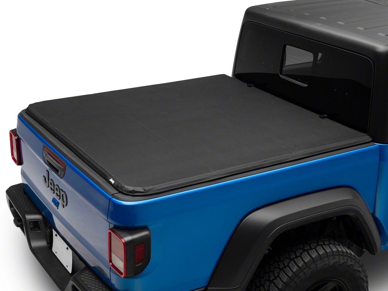 Jeep Licensed by TruShield Jeep Gladiator EZ Hard Fold Tonneau