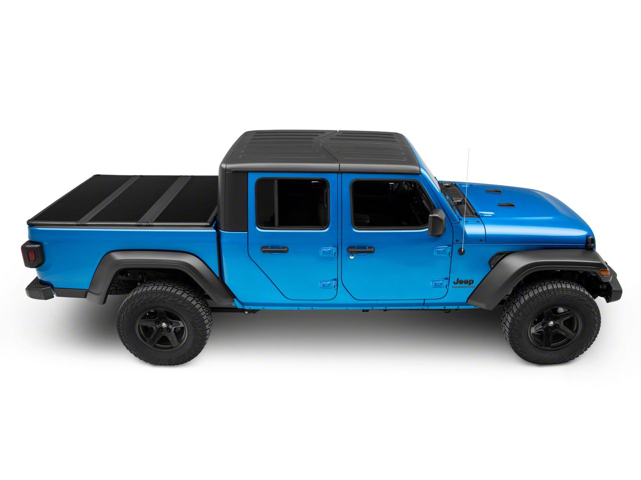 Carmocar Hard Tri-Fold Tonneau Cover For Jeep Gladiator JT 2020-2021 – 5ft Bed