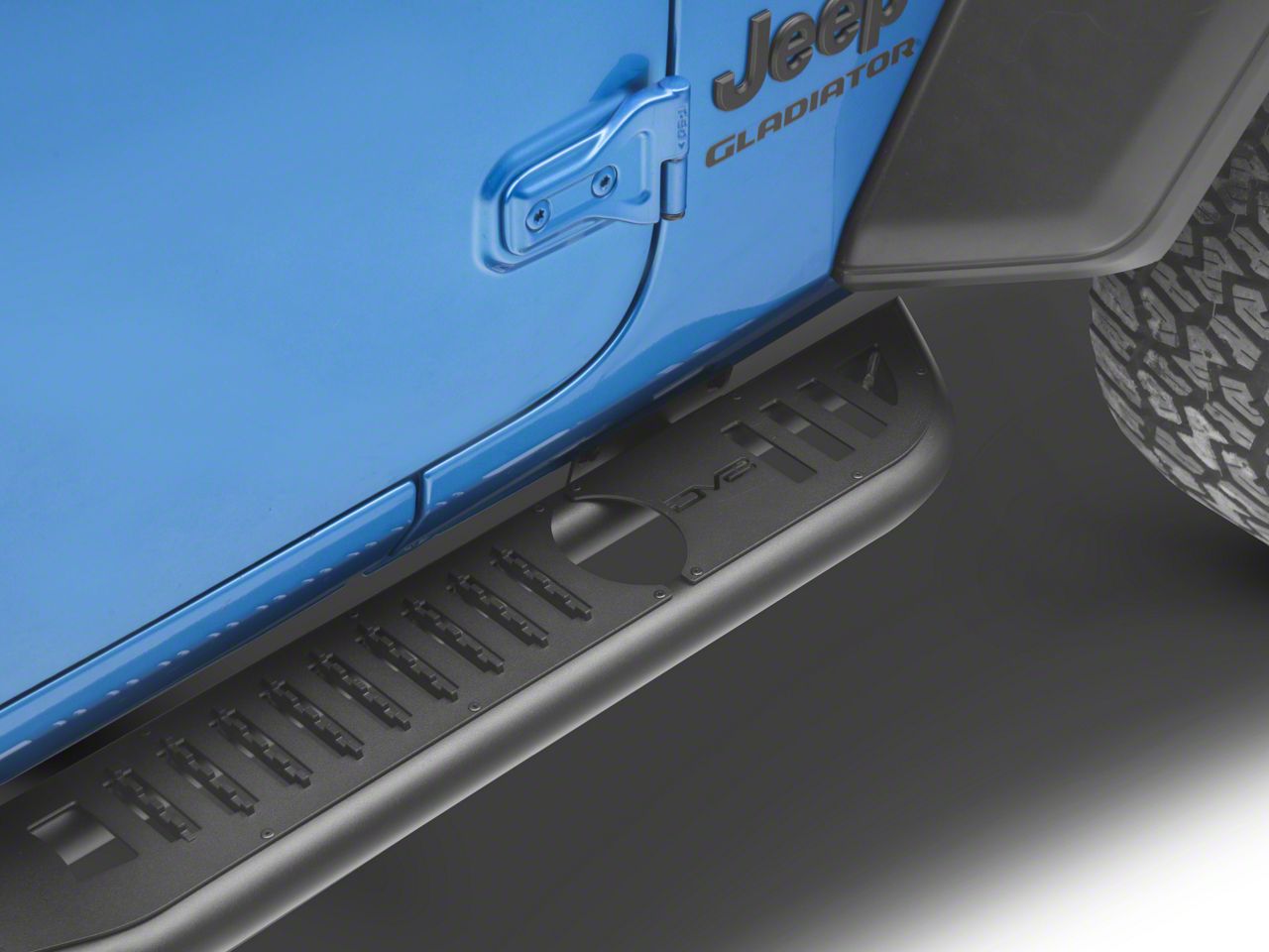 DV8 Offroad Jeep Gladiator OE Plus Series Side Step Bars; Textured