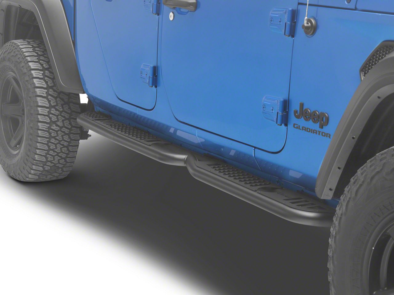 DV8 Offroad Jeep Gladiator OE Plus Series Side Step Bars; Textured