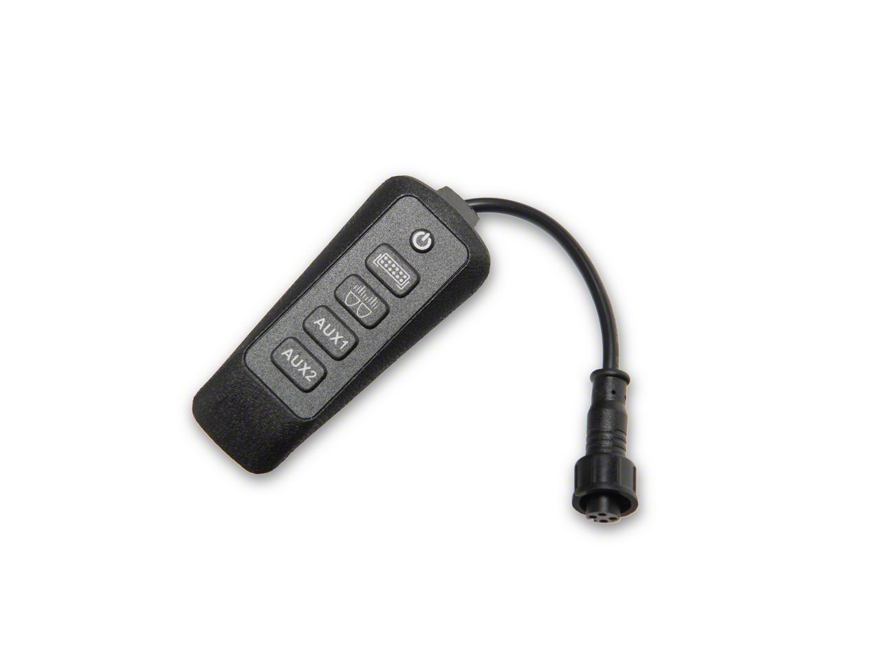 Voswitch Jeep Gladiator Grab Handle Switch Panel System; 4-Button