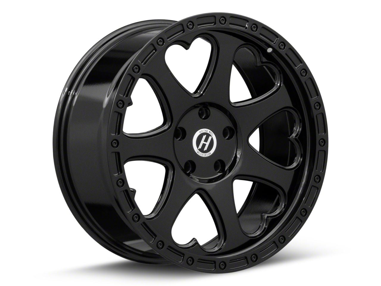 Jeep Gladiator KOKORO-OR Black Wheel; 17x9; 12mm Offset (20-26