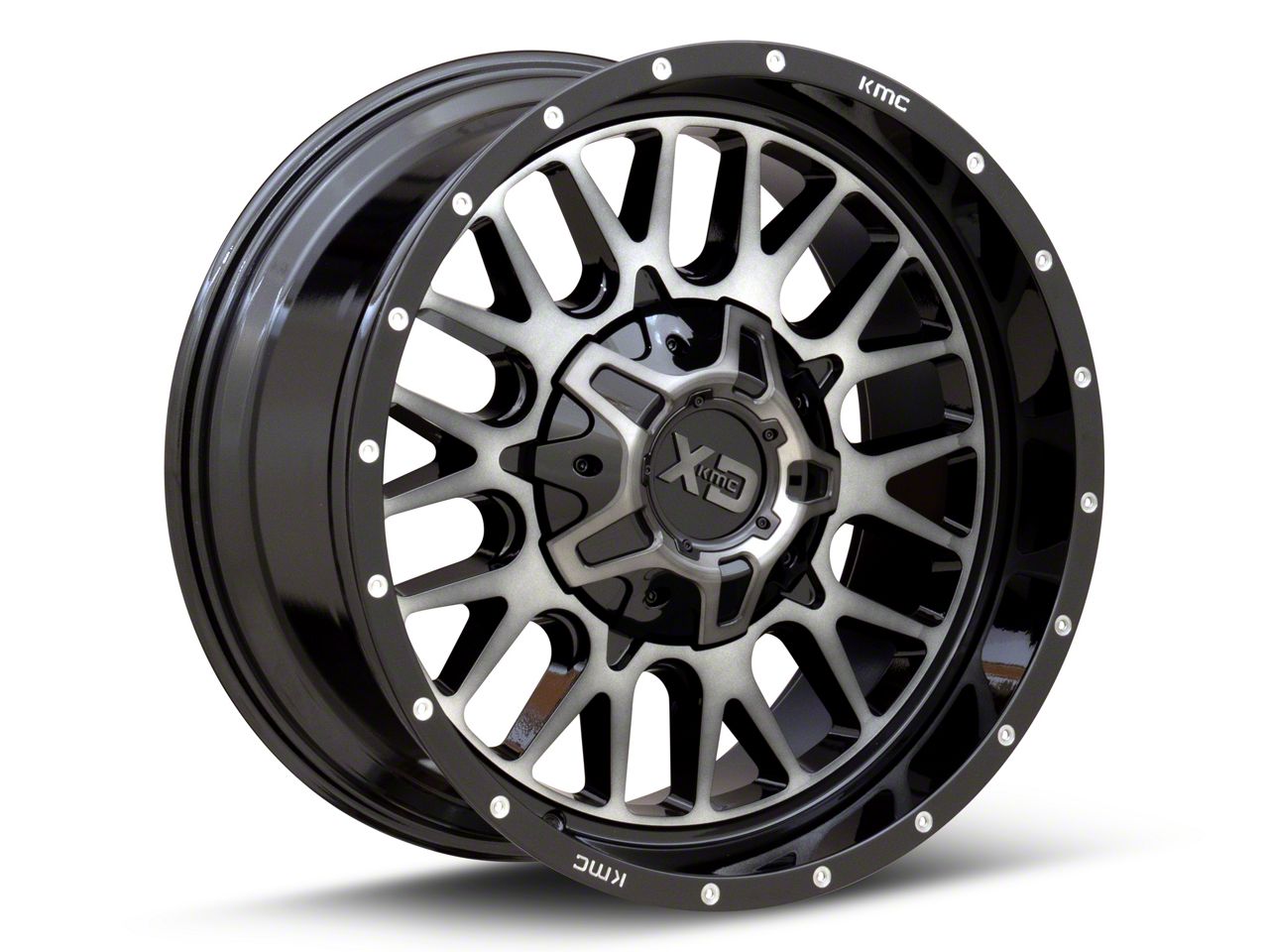 XD Jeep Gladiator Snare Gloss Black with Gray Tint Wheel; 20x10