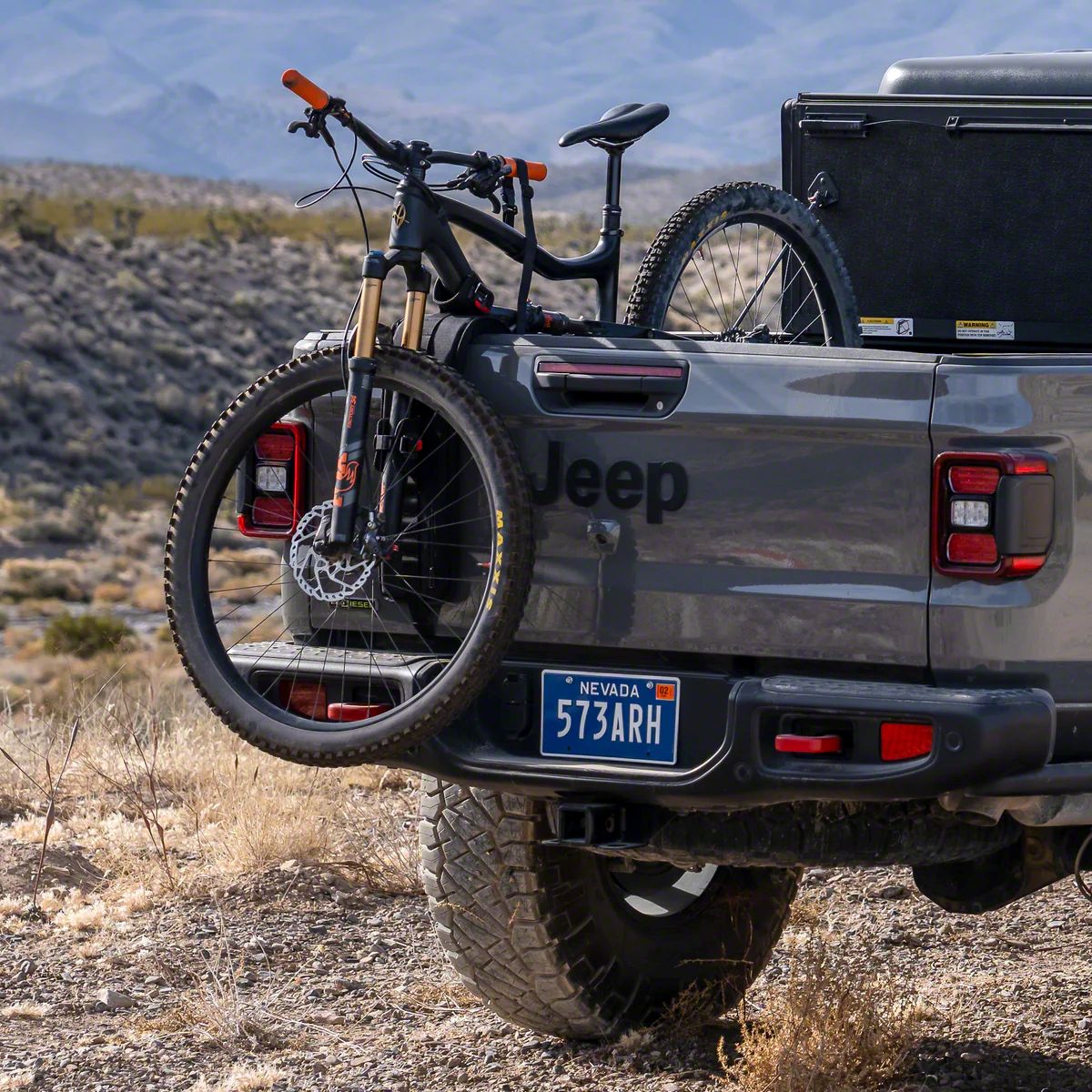 Tailgate Bike Pad For Universal Pickup To Mountain Bike Tailgate