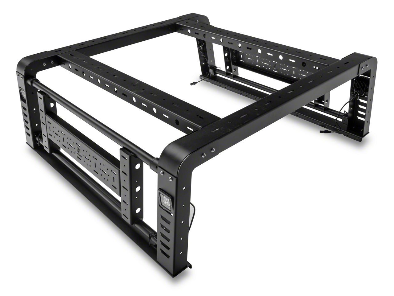 ZRoadz Jeep Gladiator Overland Access Rack with Side Gates and LED