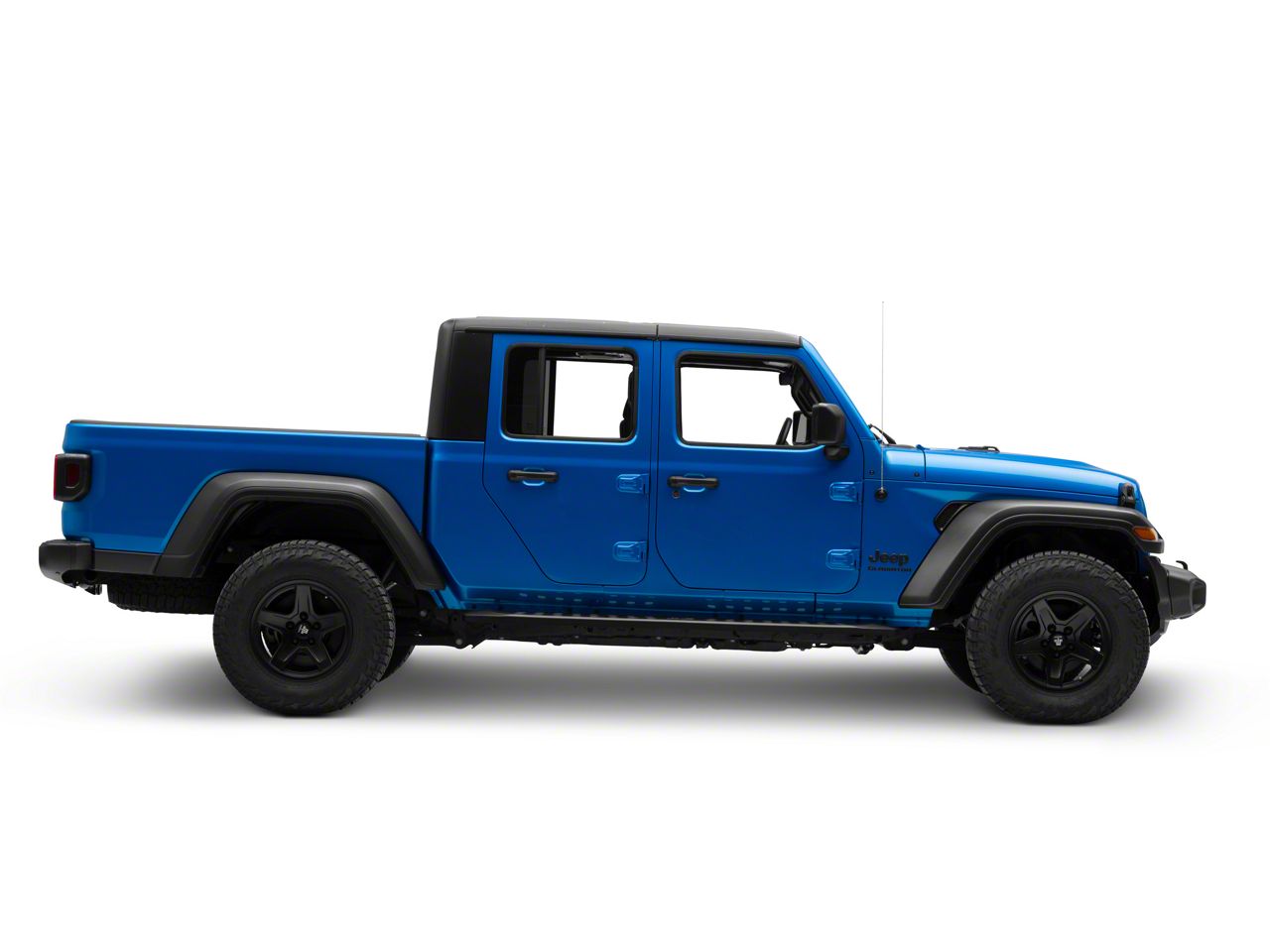 Rough Country Jeep Gladiator RPT2 Running Boards; Black 44008 (20