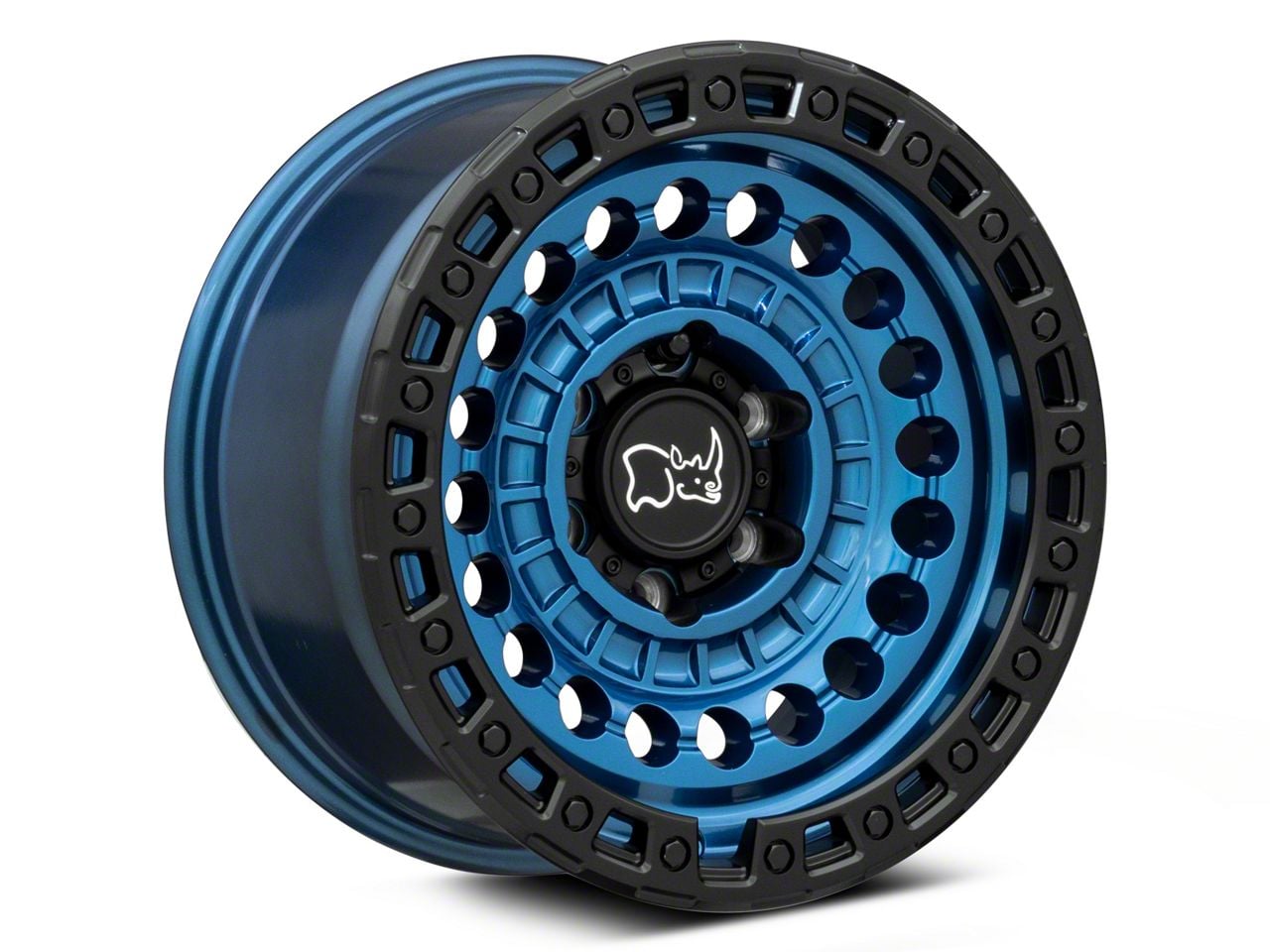 Black Rhino Jeep Gladiator Sentinel Cobalt Blue with Black Ring
