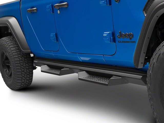 Rough Country Jeep Gladiator Cab Length DS2 Drop Side Step Rough Country Jeep Gladiator Cab Length DS2 Drop Side Step