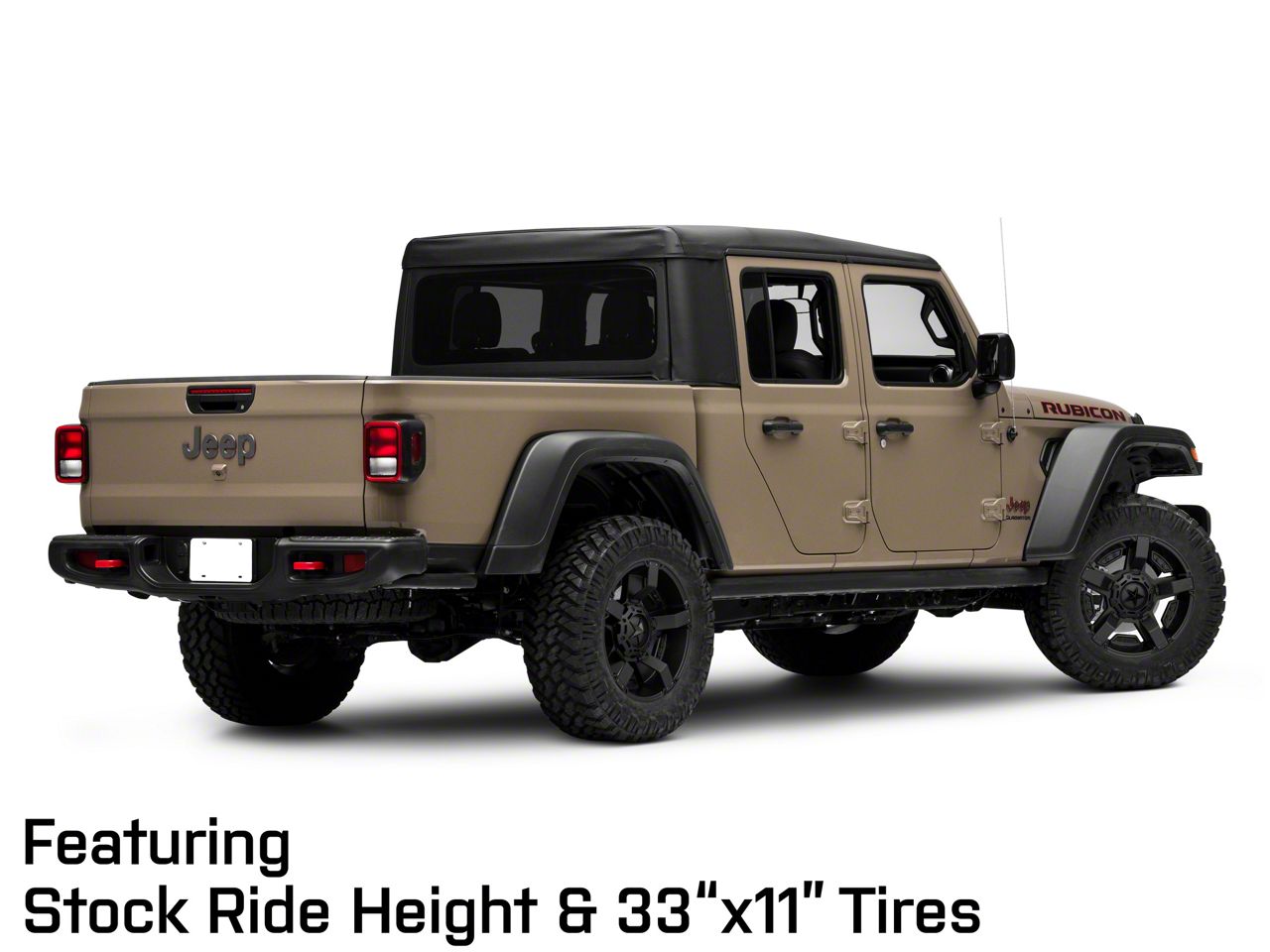 XD Jeep Gladiator Rockstar II Matte Black Wheel; 20x10; -24mm