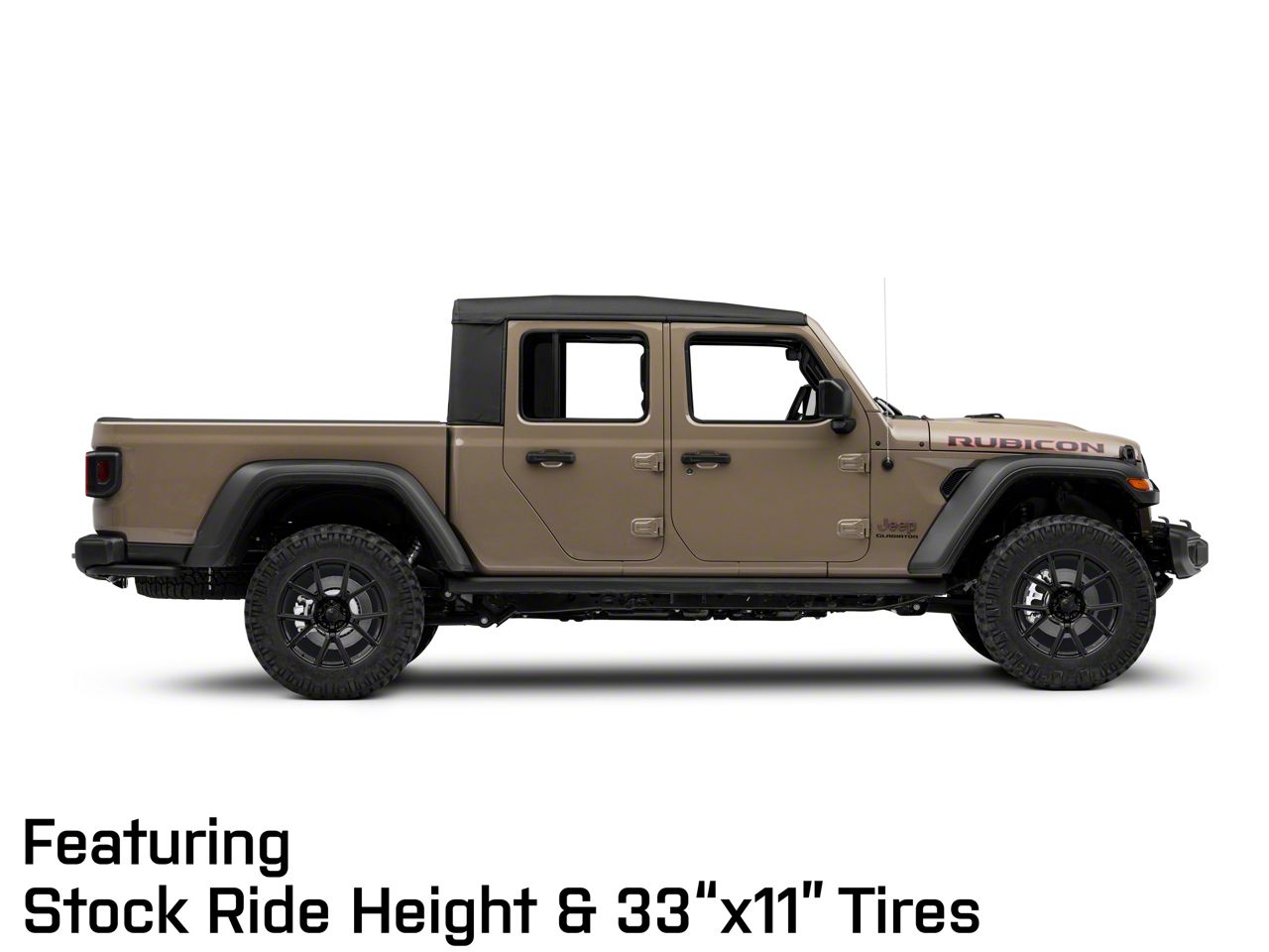 Jeep Gladiator JP2 Gloss Black Wheel; 20x9; 34mm Offset (20-26