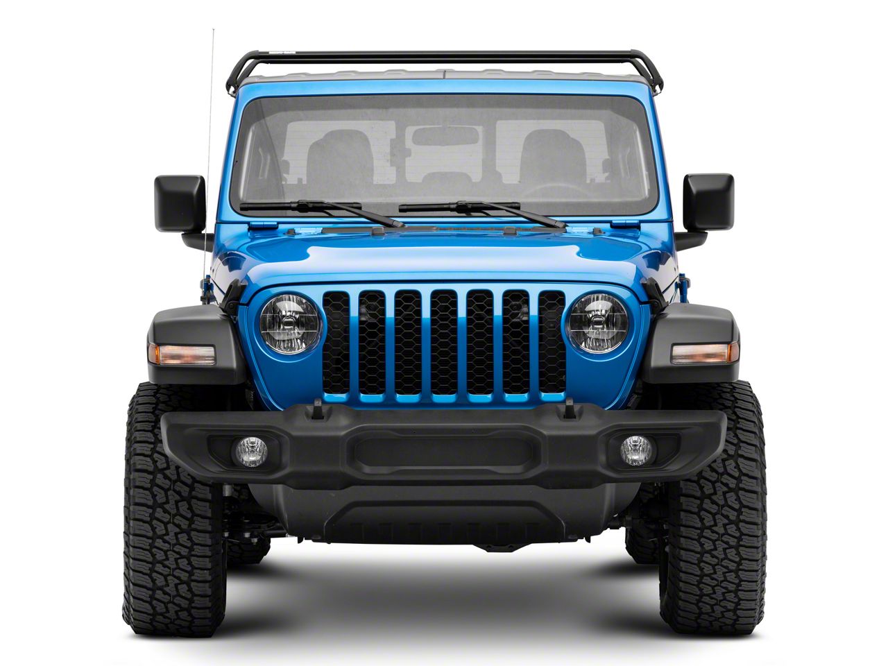 Rhino-Rack Jeep Gladiator Vortex SG 2-Bar Roof Rack; Black