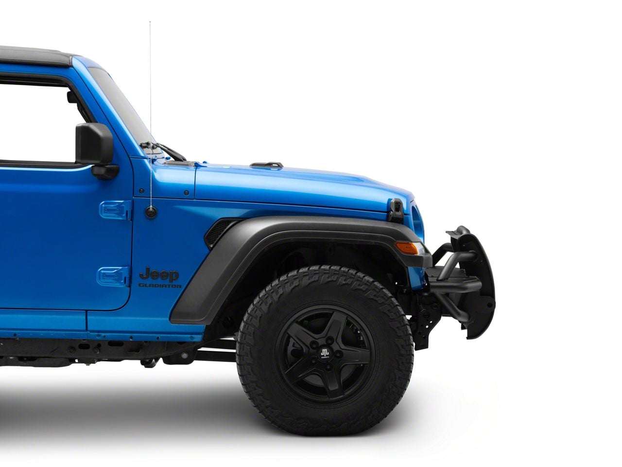 ANYANH 4 Pièces Garde-Boue Avant Arrière Pour Jeep Gladiator Rubicon 2022-2024 - Bavettes Voiture Splash Fender