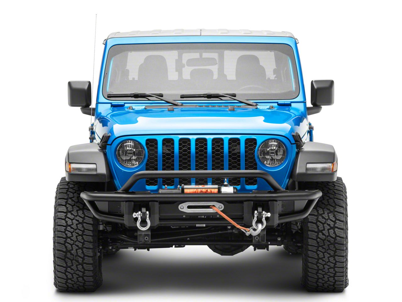 Barricade Jeep Gladiator Winch Tray for HD4 Tubular Style Front