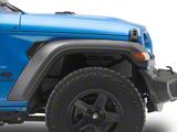 DV8 Offroad Front Aluminum Inner Fenders; Black (20-26 Jeep Gladiator JT)