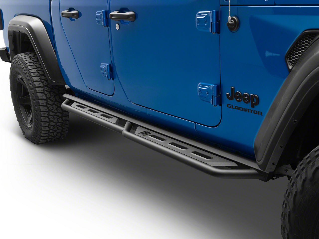 RedRock Jeep Gladiator TC3 HD Rocker Steps; Textured Black JG42147