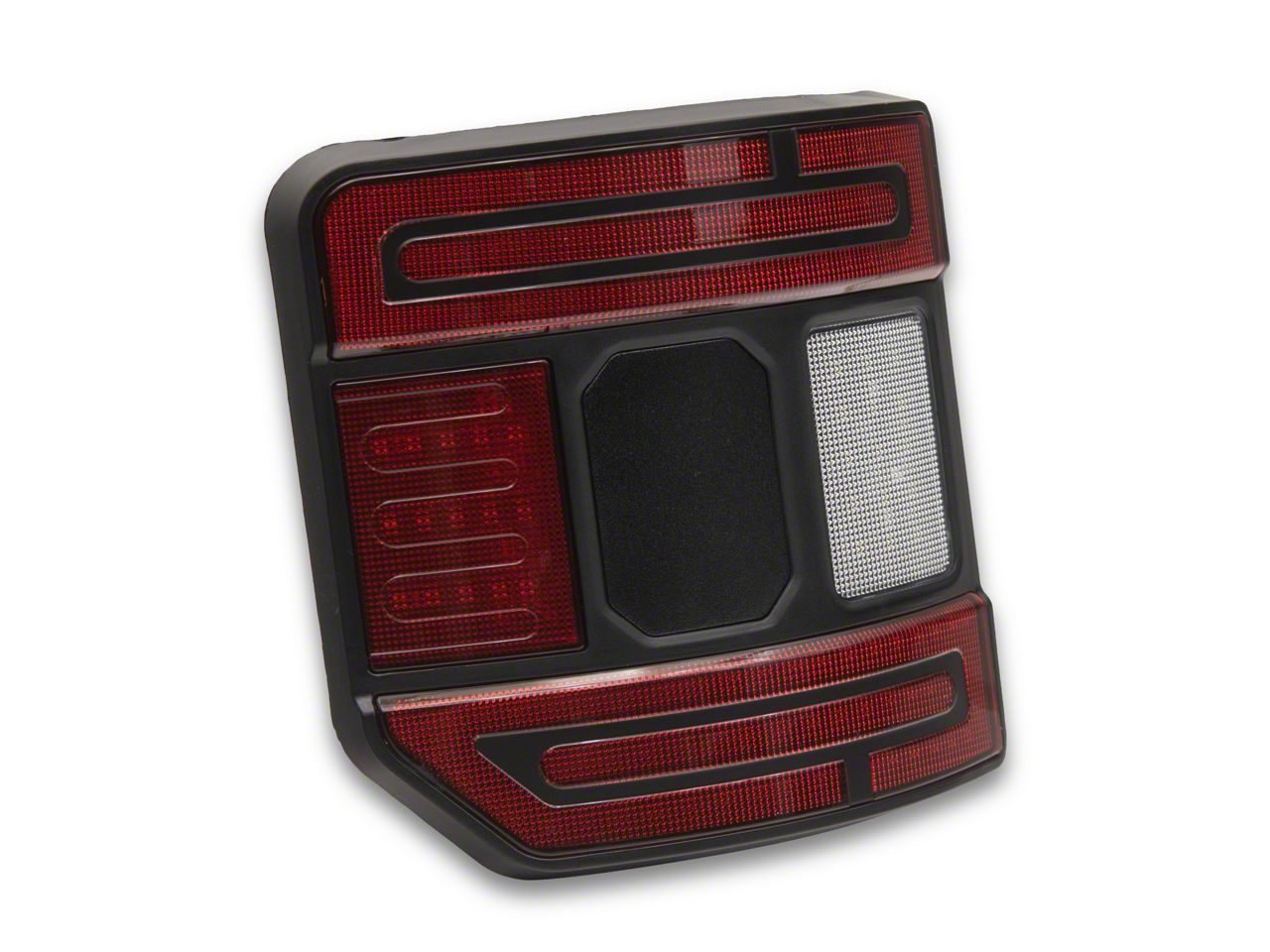 Suparee Jeep Gladiator Flush Mount LED Tail Lights; Black Housing