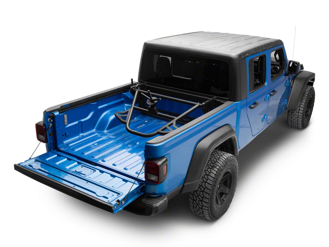 DV8 Offroad Jeep Gladiator Adjustable In-Bed Tire Carrier TCGL-03