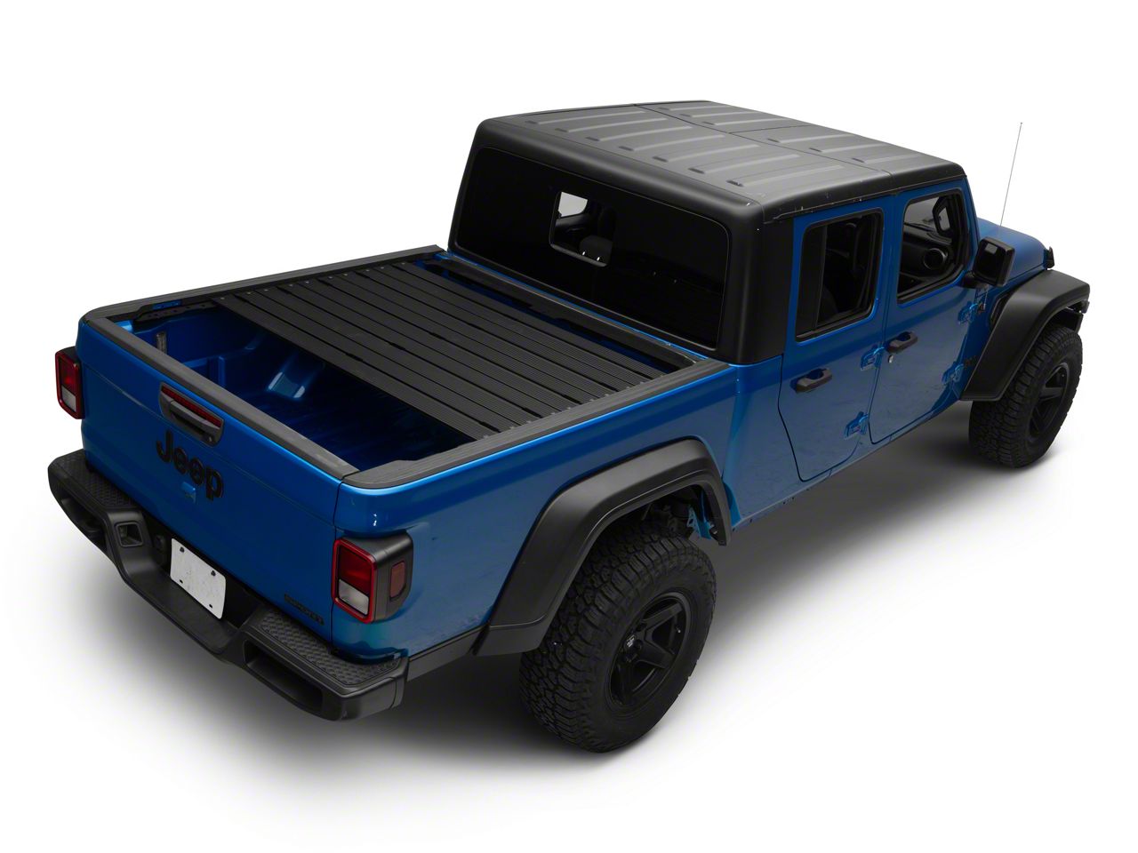 Maximus-3 Jeep Gladiator Overland Bed Cargo Deck System; Textured