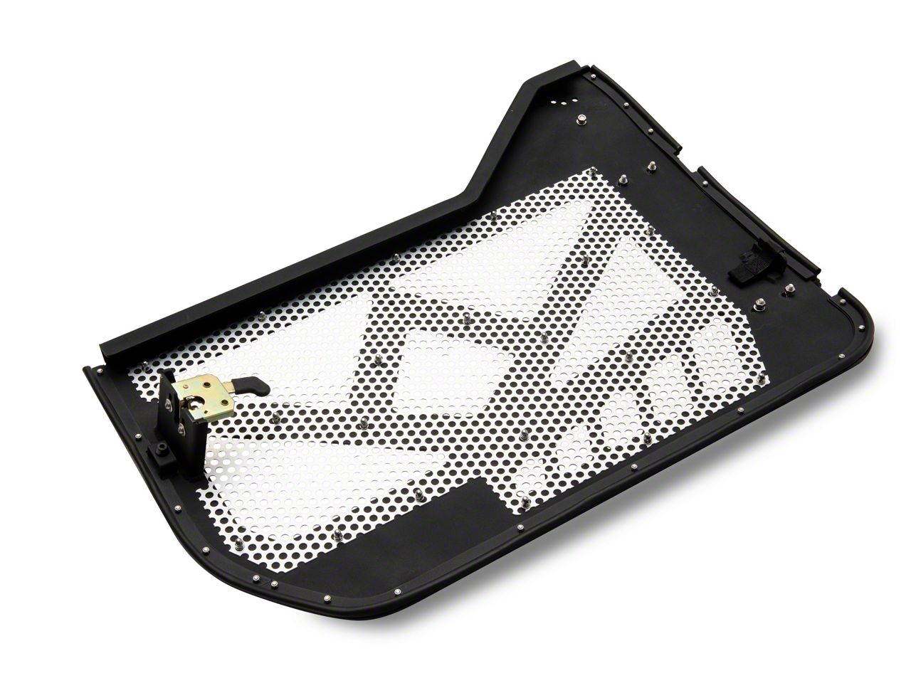 DV8 Offroad Jeep Gladiator Half Doors with Aluminum Mesh; Front