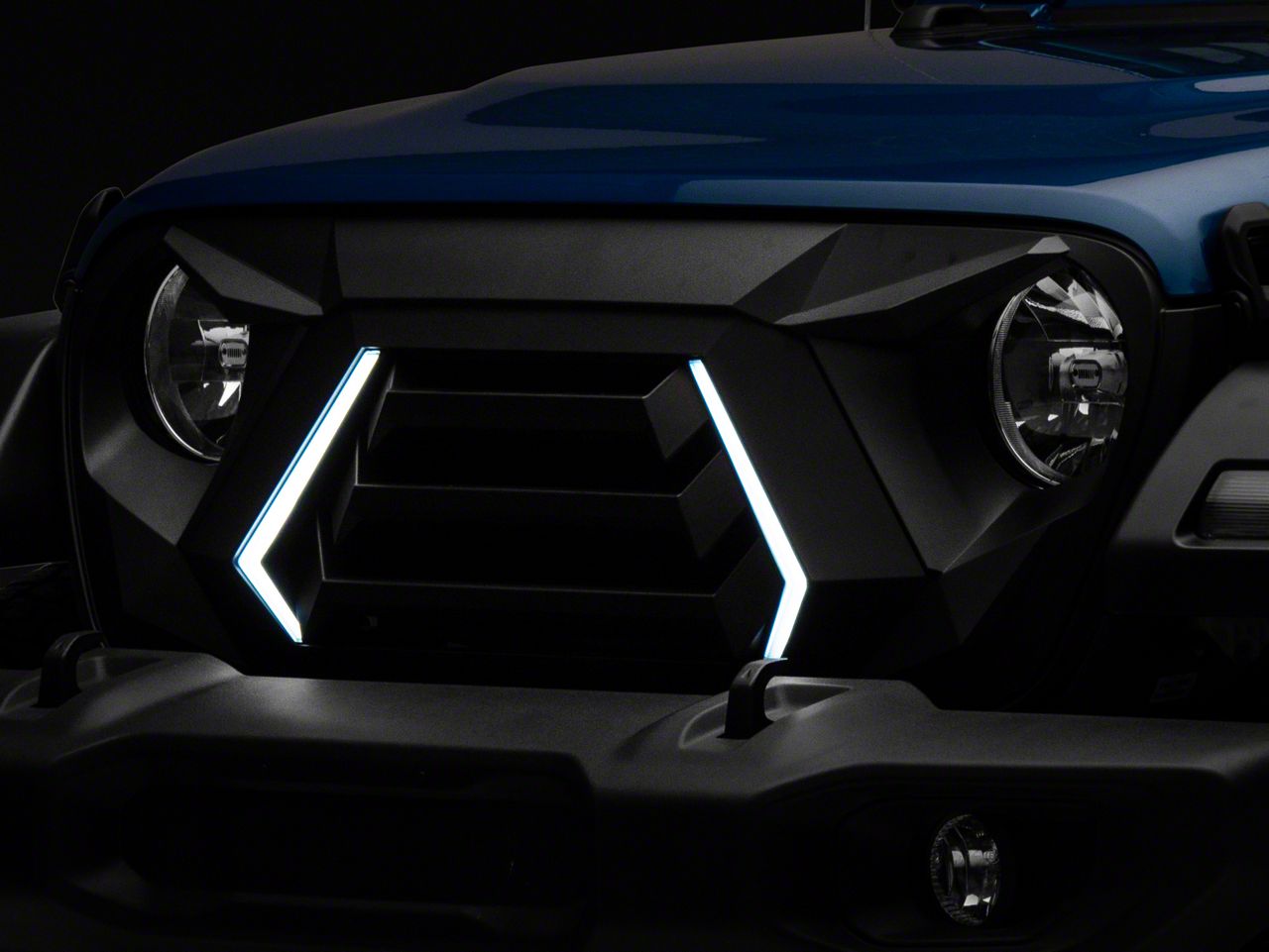 RedRock Jeep Gladiator Goliath Grille with LED DRL J145335 (20-26