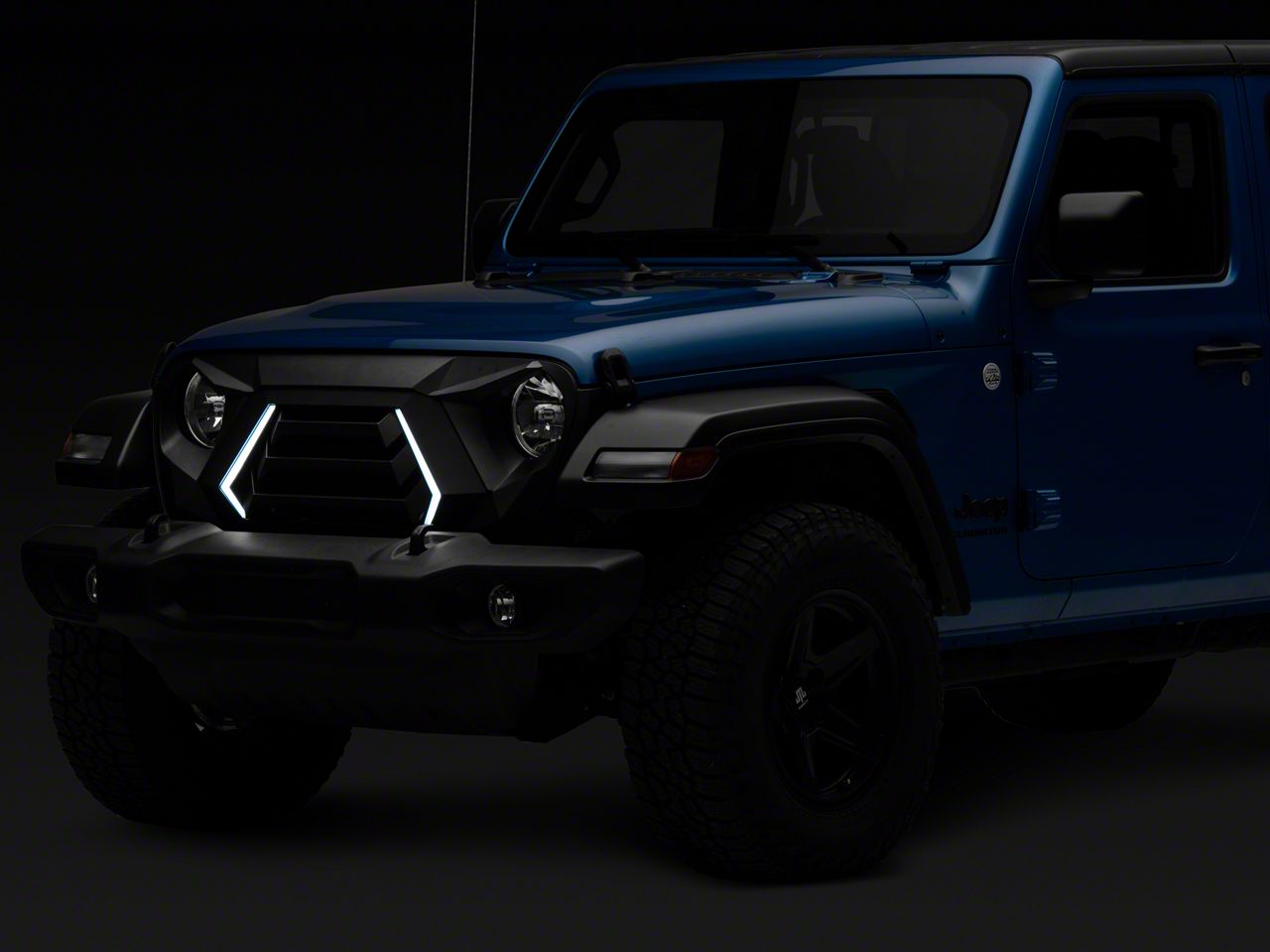 RedRock Jeep Gladiator Goliath Grille with LED DRL J145335 (20-26