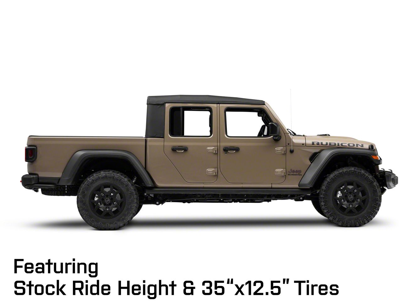 Black Rhino Jeep Gladiator Overland Matte Black Wheel; 20x9