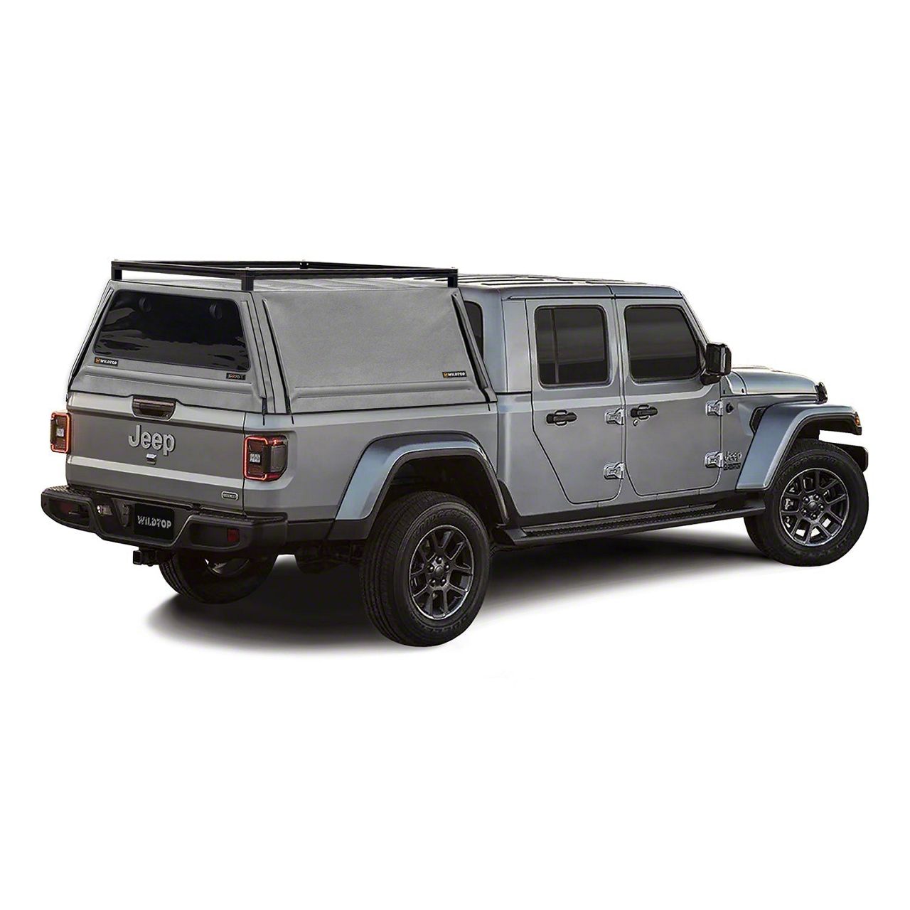 WildTop Jeep Gladiator BEAST Sentry Soft Truck Cap; Grey