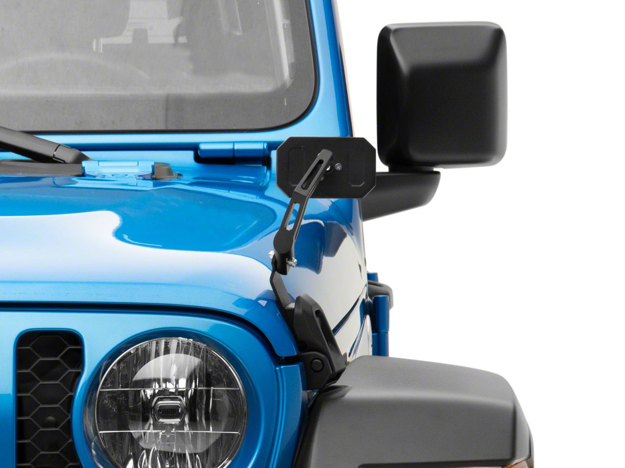 RedRock Jeep Gladiator Hood Mounted Mirror Kit J150588 (20-26 Jeep