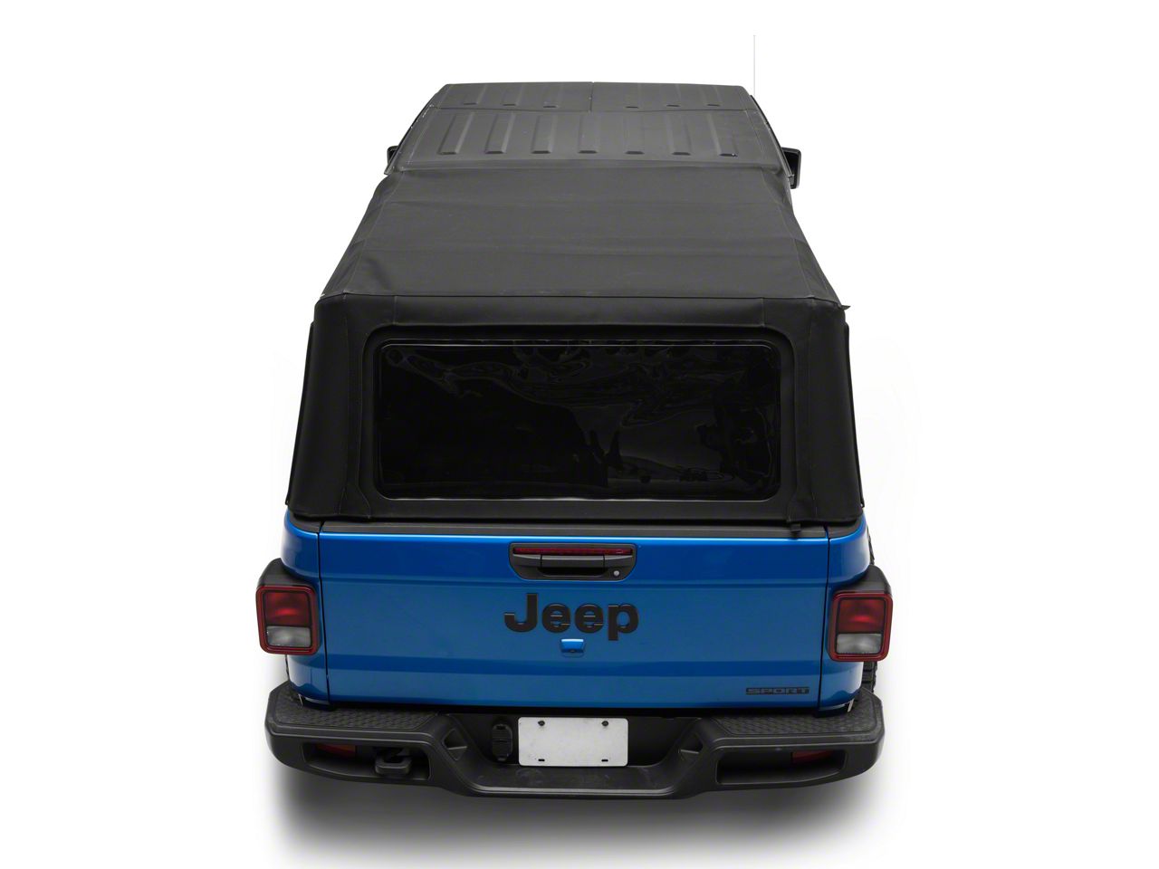 Bestop Jeep Gladiator Supertop for Truck 2; Black Twill 77326-17