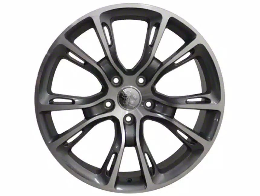 Jeep Grand Cherokee JP16 Gunmetal Machined Wheel; 20x8.5; 42mm