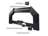 Armour Bull Bar with 20-Inch LED Light Bar; Matte Black (22-25 Jeep Grand Cherokee WL w/o 360-Degree Camera)
