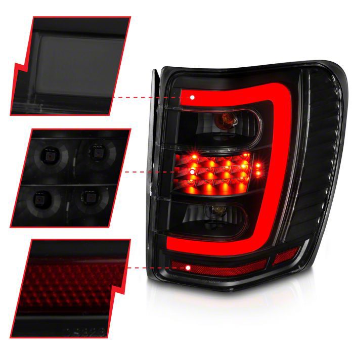 DNA Motoring 3BL 4RUNNER10 LED SM For 2010 To 2016 Toyota 4Runner Highlander Prius C Sienna Led 3rd Third Tail Brake Light Stop Lamp Smoked Housing 11 12 13 - View #4