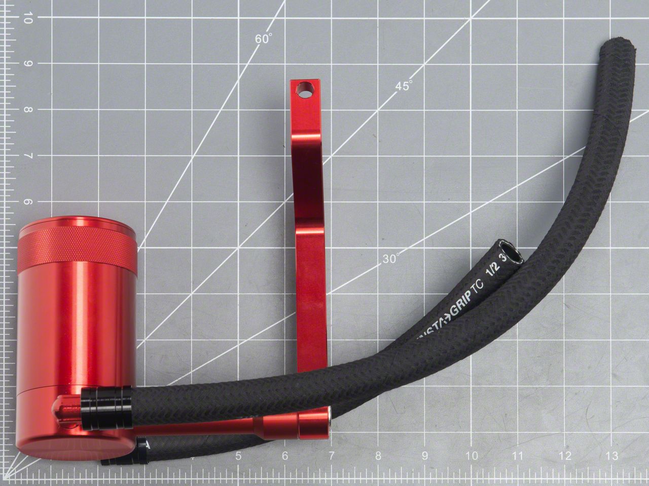 Jeep Grand Cherokee Billet Oil Catch Can with Z Mounting Bracket