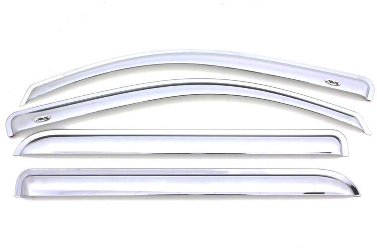 WellVisors Window Visors For 2011-2022 Jeep Grand Cherokee WK – Smoke Polycarbonate Side Deflectors