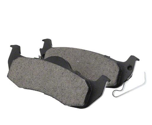 Ceramic Front Brake Pads With Hardware & Sensor For Chrysler 300, Dodge Charger, Challenger & Jeep Grand Cherokee