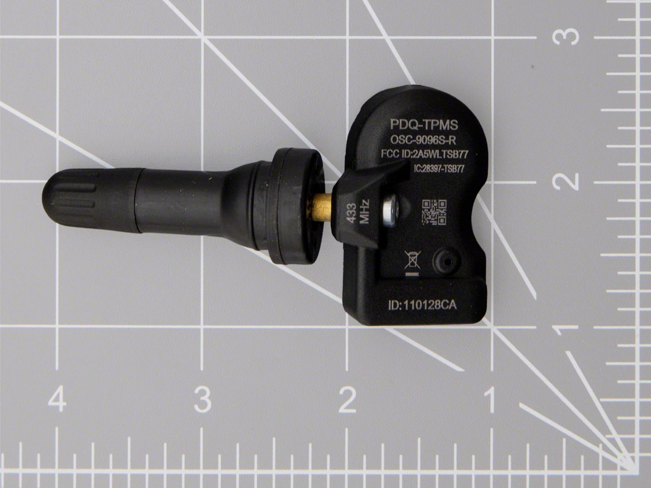 Jeep Grand Cherokee Valve Stem-Mounted TPMS Sensor with Rubber