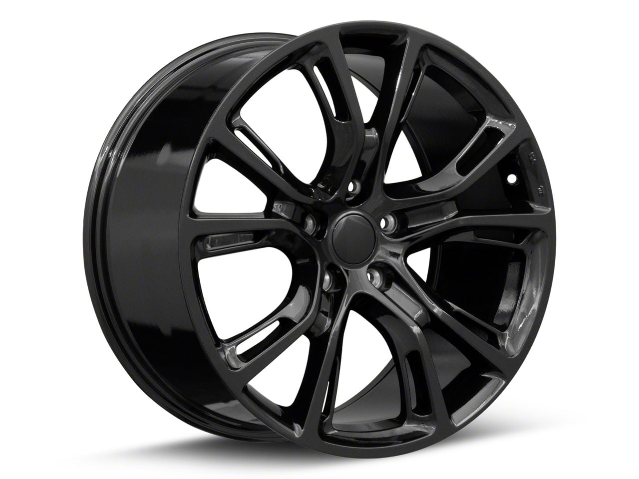 Jeep Grand Cherokee Spyder Monkey Gloss Black Wheel; 20x10; 50mm