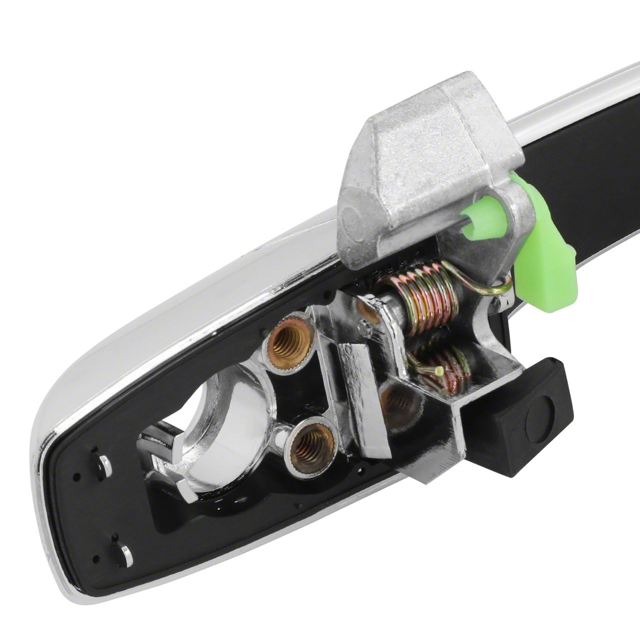 Jeep Grand Cherokee Exterior Door Handle with Key Hole; Front