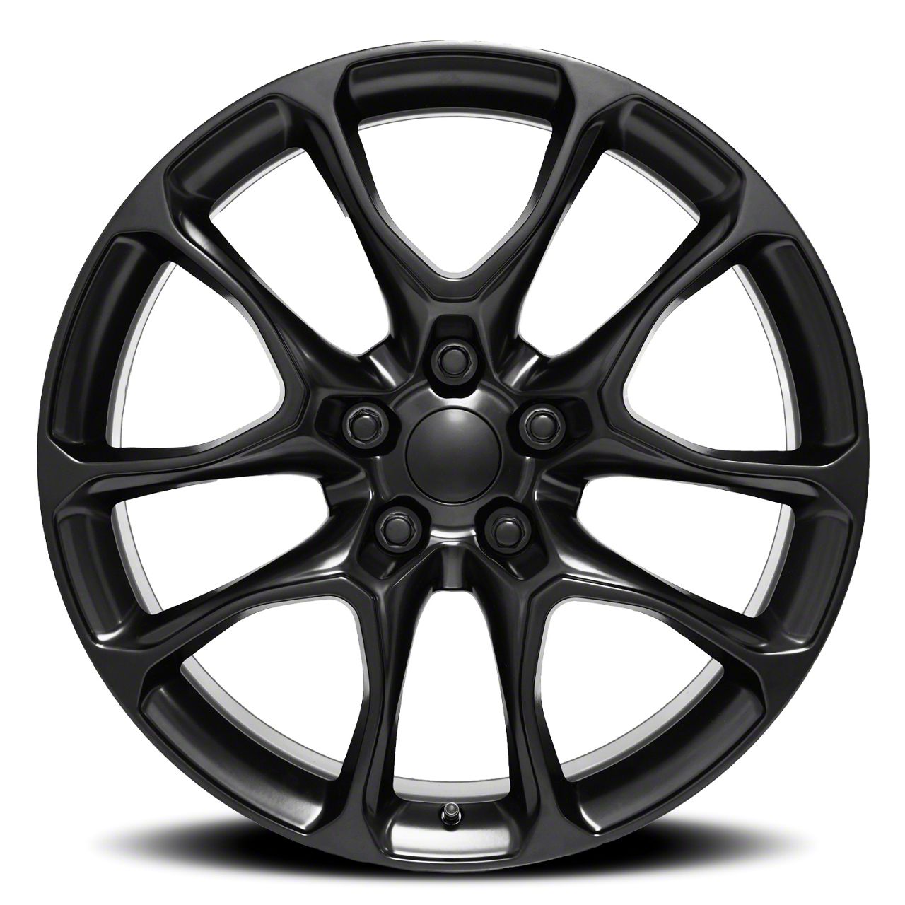 Jeep Grand Cherokee SRT Replica Satin Black Wheel; 20x10; 50mm