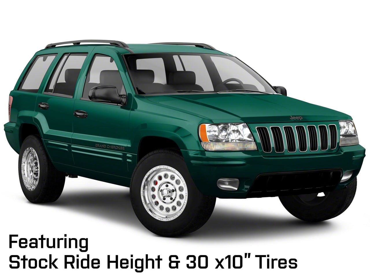 Raceline Jeep Grand Cherokee 887 Rockcrusher Polished Wheel; 17x9