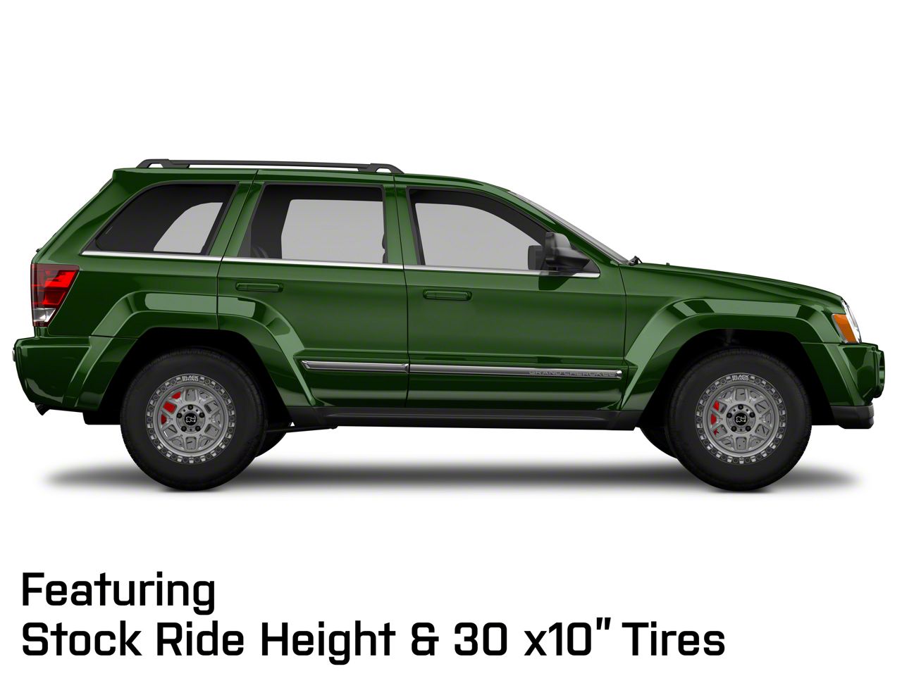 パリコレクション Cherokee Grand Jeep Rhino Black Kelso Wheel Gray Battleship その他